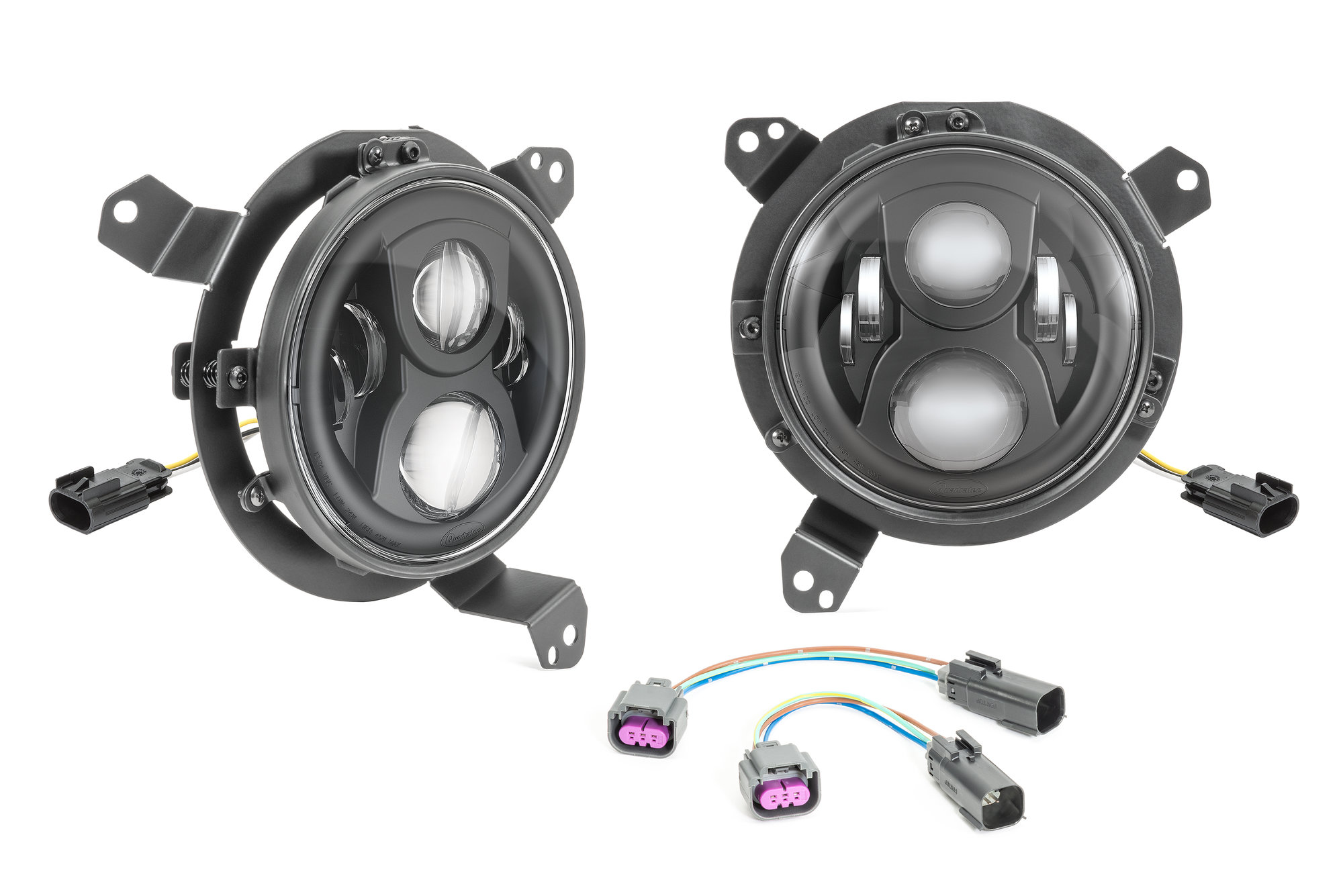 Quadratec Premium LED Projector Beam Headlight Kit for 1822 Jeep